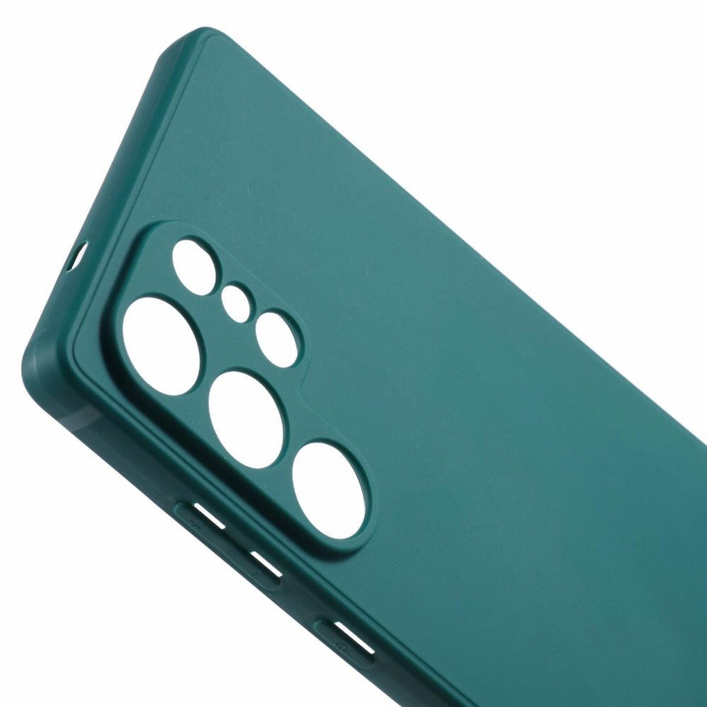 EIDERWOOD Samsung Galaxy S25 Ultra Plast Stødabsorberende Cover - Mørkegrøn