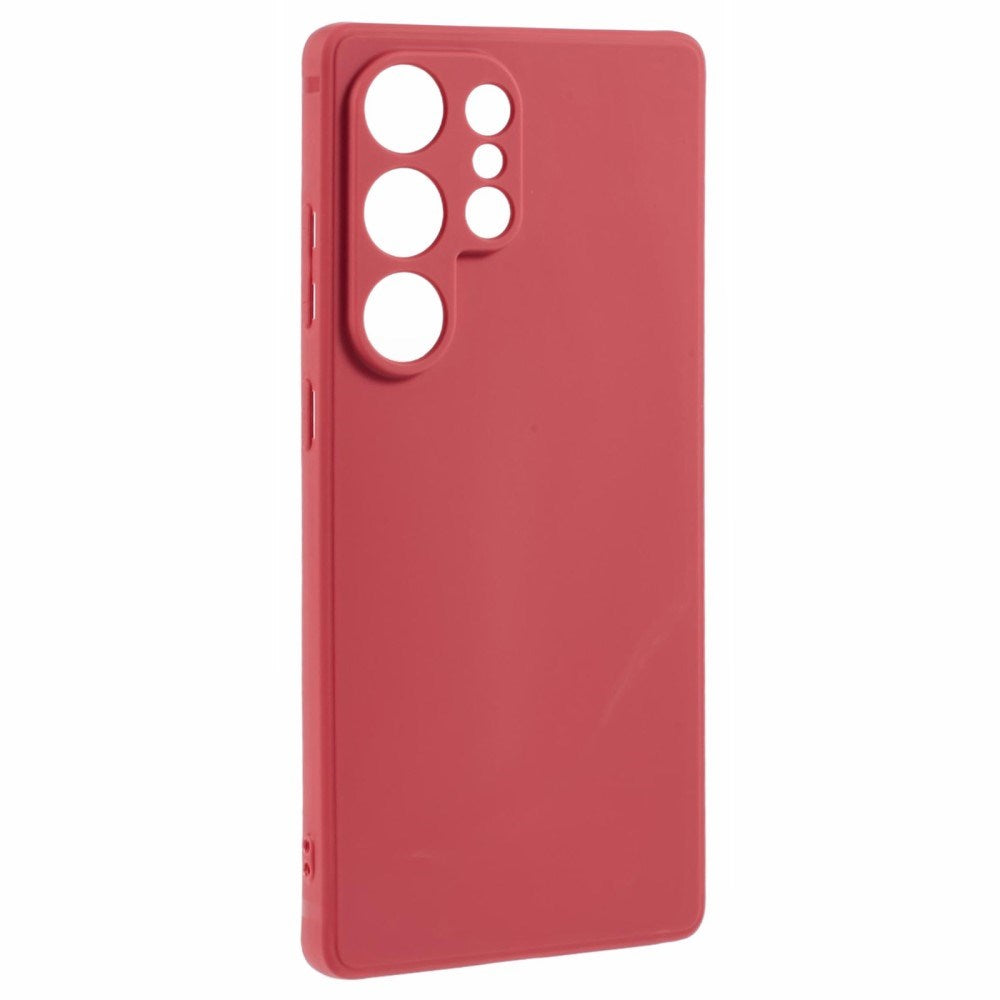 EIDERWOOD Samsung Galaxy S25 Ultra Plast Stødabsorberende Cover - Rød