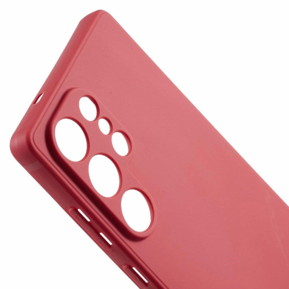 EIDERWOOD Samsung Galaxy S25 Ultra Plast Stødabsorberende Cover - Rød