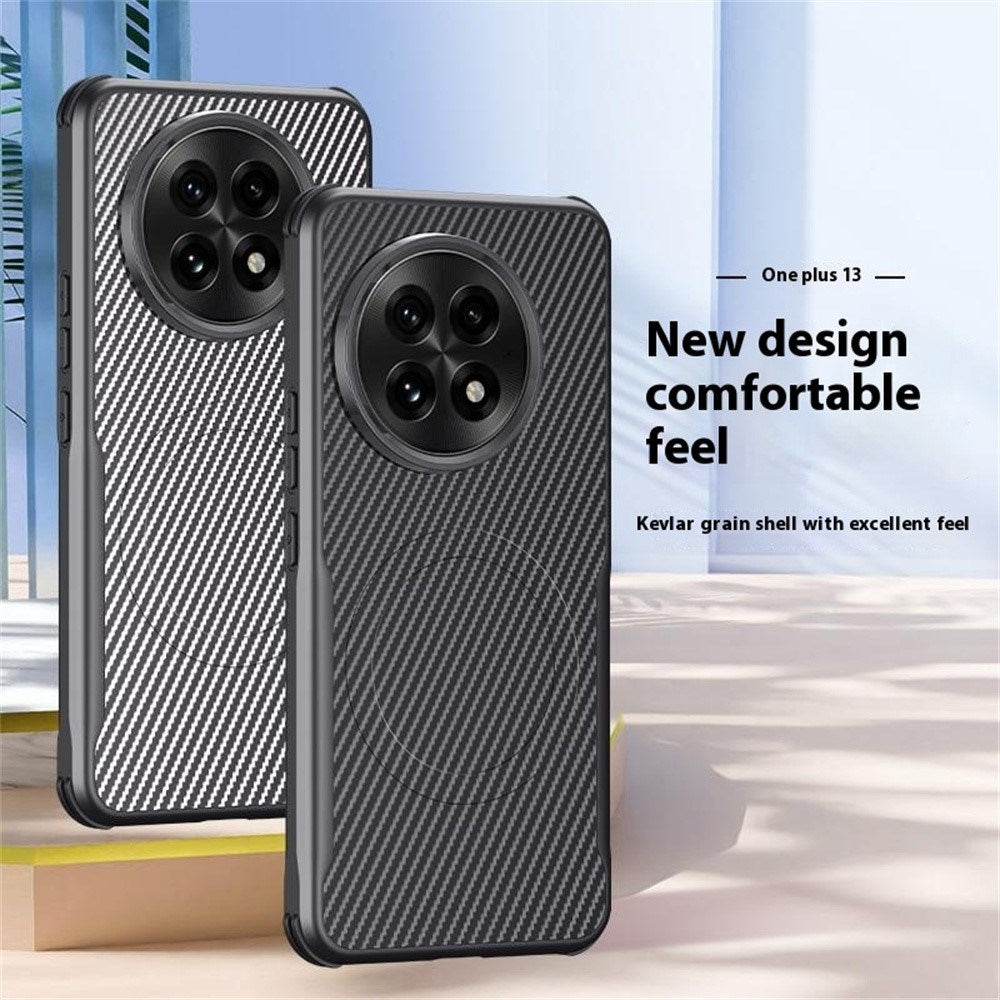 EIDERWOOD - OnePlus 13 - Carbon Plastik Cover - MagSafe Kompatibel - Grå