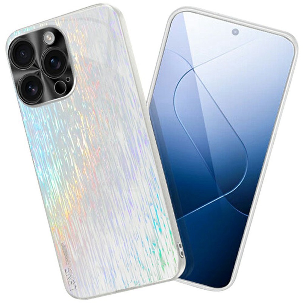 EIDERWOOD - iPhone 16 Pro Max - Reflekterende Hårdt Plastik Cover - Hvid