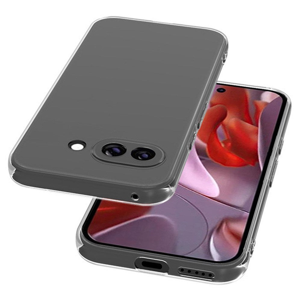 EIDERWOOD - Google Pixel 9a - Fleksibelt Plastik Bagside Cover - Gennemsigtig