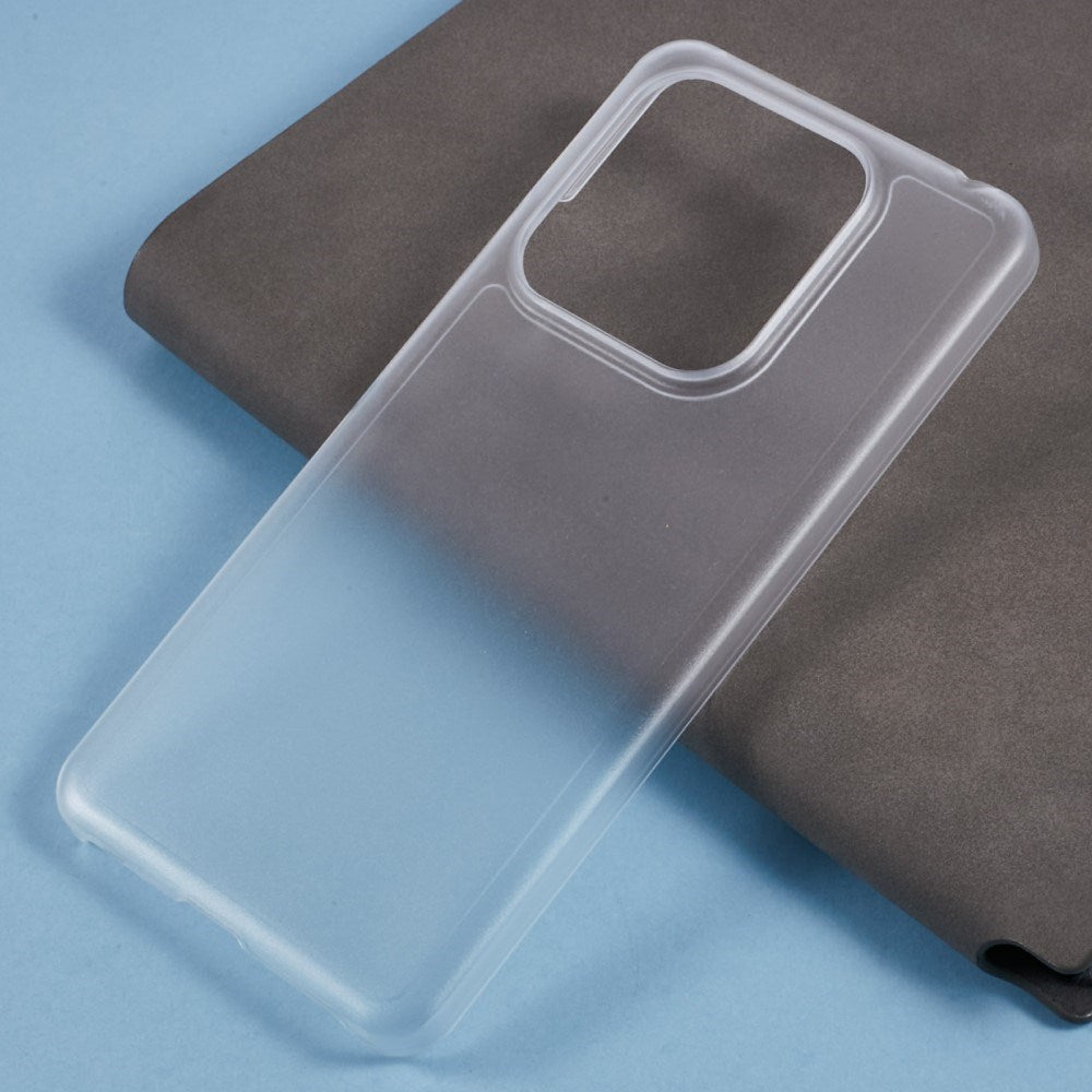 EIDERWOOD - Xiaomi Redmi Note 14 (5G) Hårdt Plastik Cover - Gennemsigtig
