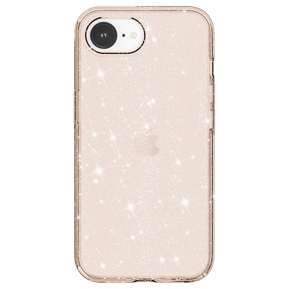 EIDERWOOD - iPhone 17e / 16e - Hybrid Glitter Plastik Cover - MagSafe Kompatibel - Guld