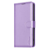 Samsung Galaxy A26 (5G) BINFEN Kunstlæder Flip Cover - RFID Blokering - Kortholder - Ståfunktion - Lilla