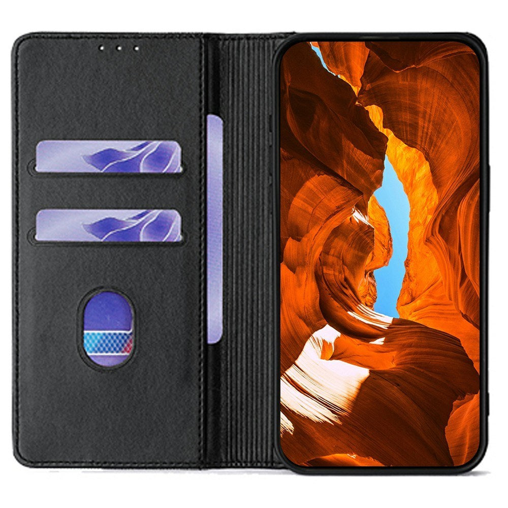 EIDERWOOD Xiaomi Redmi 14C / Poco C75 Kunstlæder Mobil Cover m. RFID Blokering - Sort