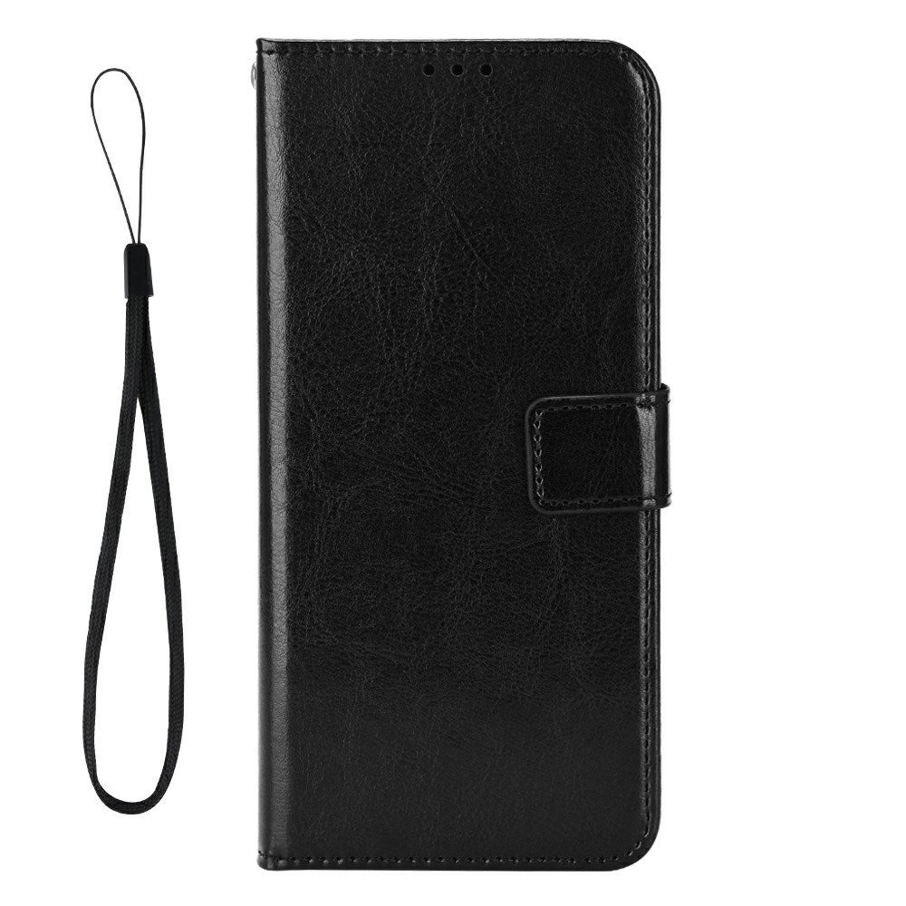 EIDERWOOD - Realme GT 7 Pro (5G) - Kunstlæder Flip Cover m. Strop - Sort
