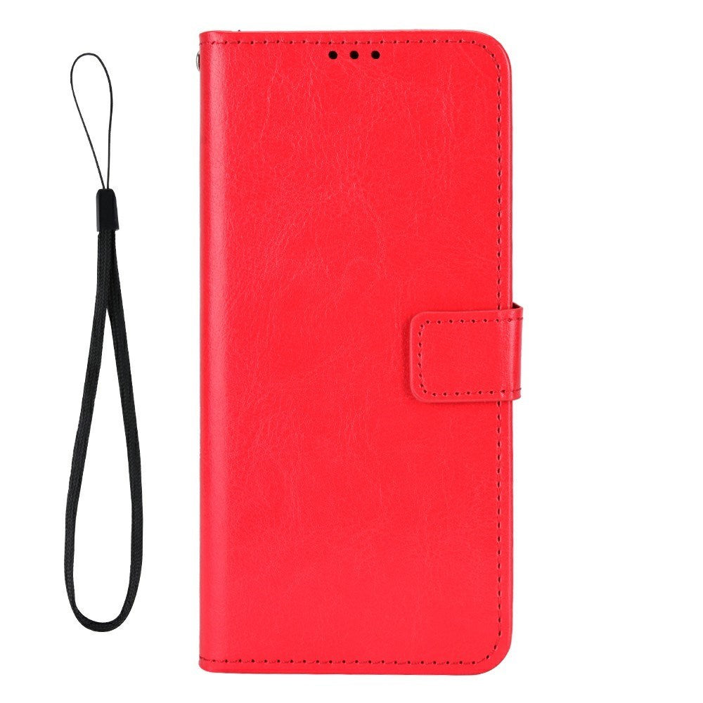 EIDERWOOD - Realme GT 7 Pro (5G) - Kunstlæder Flip Cover m. Strop - Rød