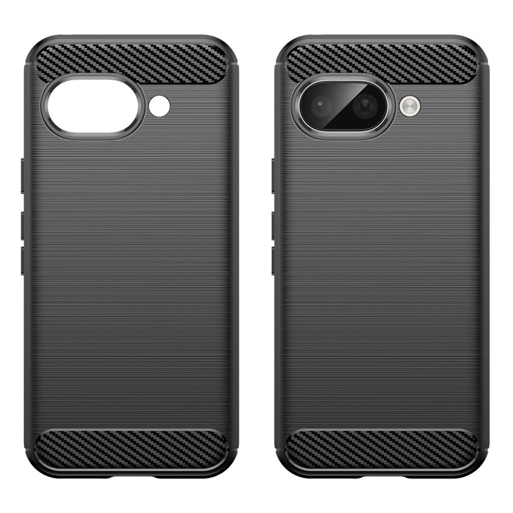 EIDERWOOD Google Pixel 9a Brushed Carbon Mobil Cover - Sort
