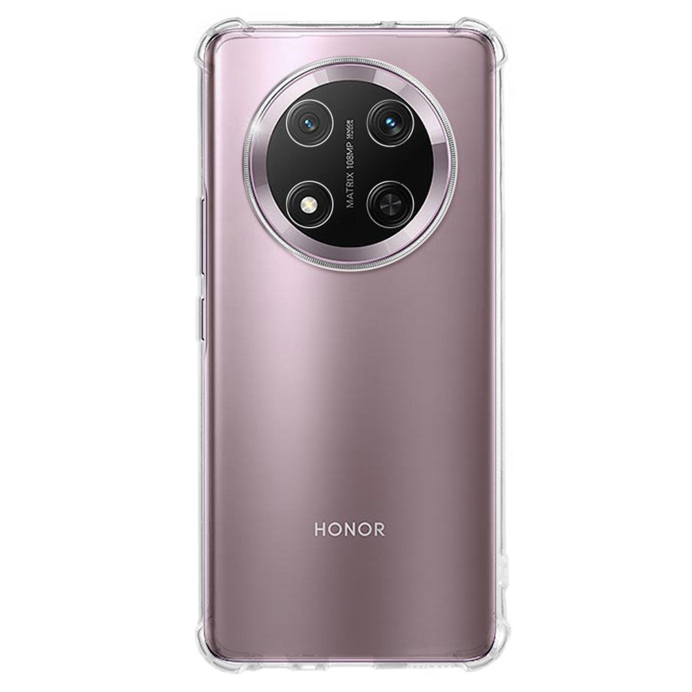 EIDERWOOD - Honor Magic7 Lite - Plastik Cover - Forstærkede Hjørner - Gennemsigtig