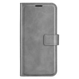 EIDERWOOD OnePlus 13 Wallet Flip Cover - Læder m. Pung - Grå