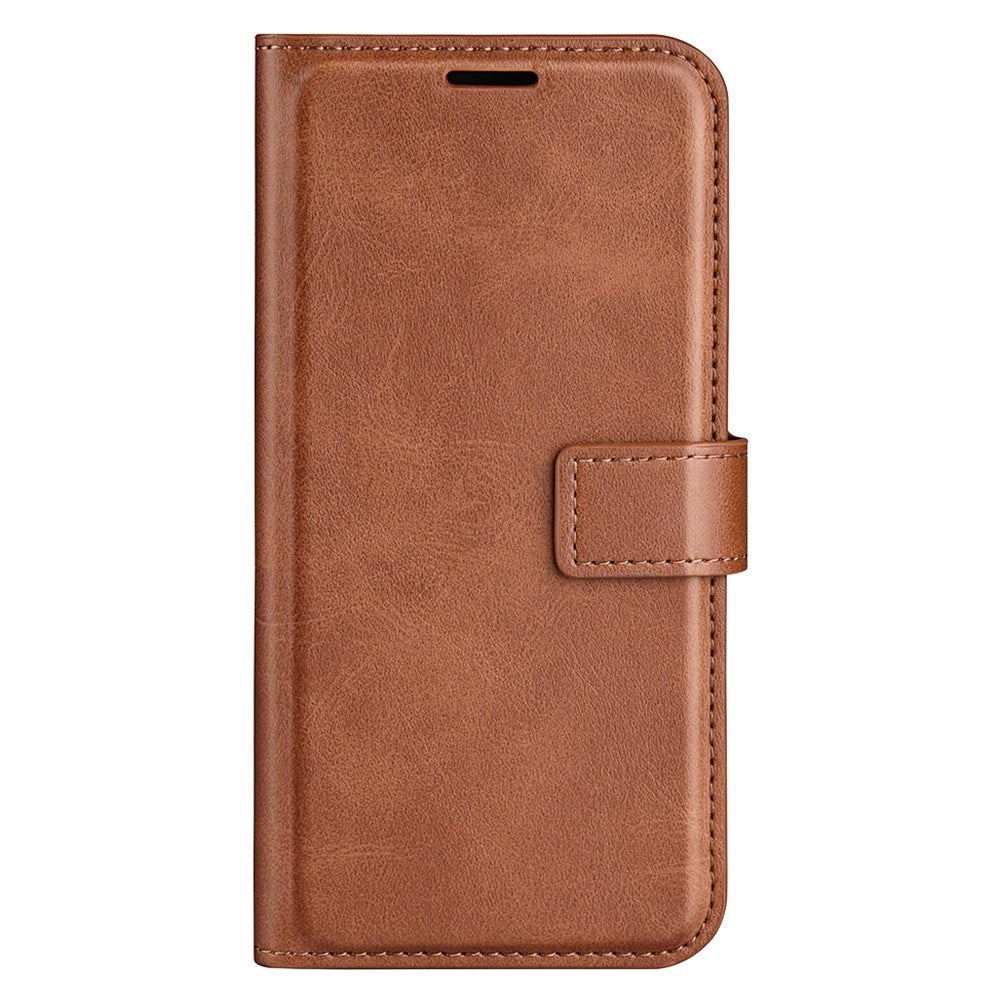 EIDERWOOD OnePlus 13 Wallet Flip Cover - Læder m. Pung - Brun