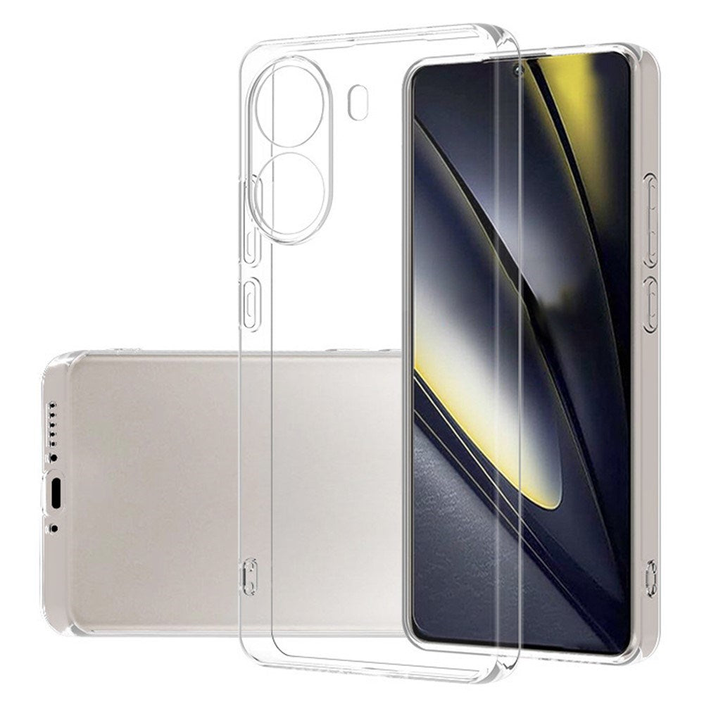 EIDERWOOD Xiaomi Poco X7 Pro Fleksibelt Plastik Mobil Cover - Gennemsigtig