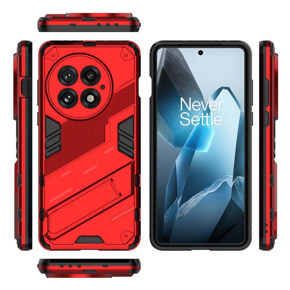 EIDERWOOD OnePlus 13 - Håndværker Cover m. Kickstand - Rød