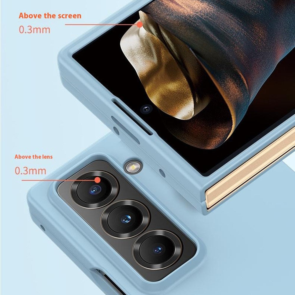 EIDERWOOD Samsung Galaxy Z Fold Special Hård Plastik Mobil Cover - Lyserød