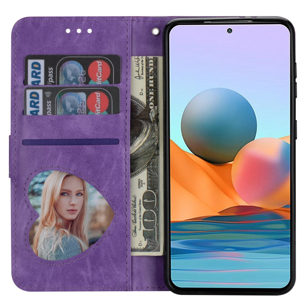 EIDERWOOD - Samsung Galaxy A56 (5G) - Glimmer Flip Cover m. Lynlåslomme & Ståfunktion - Lilla