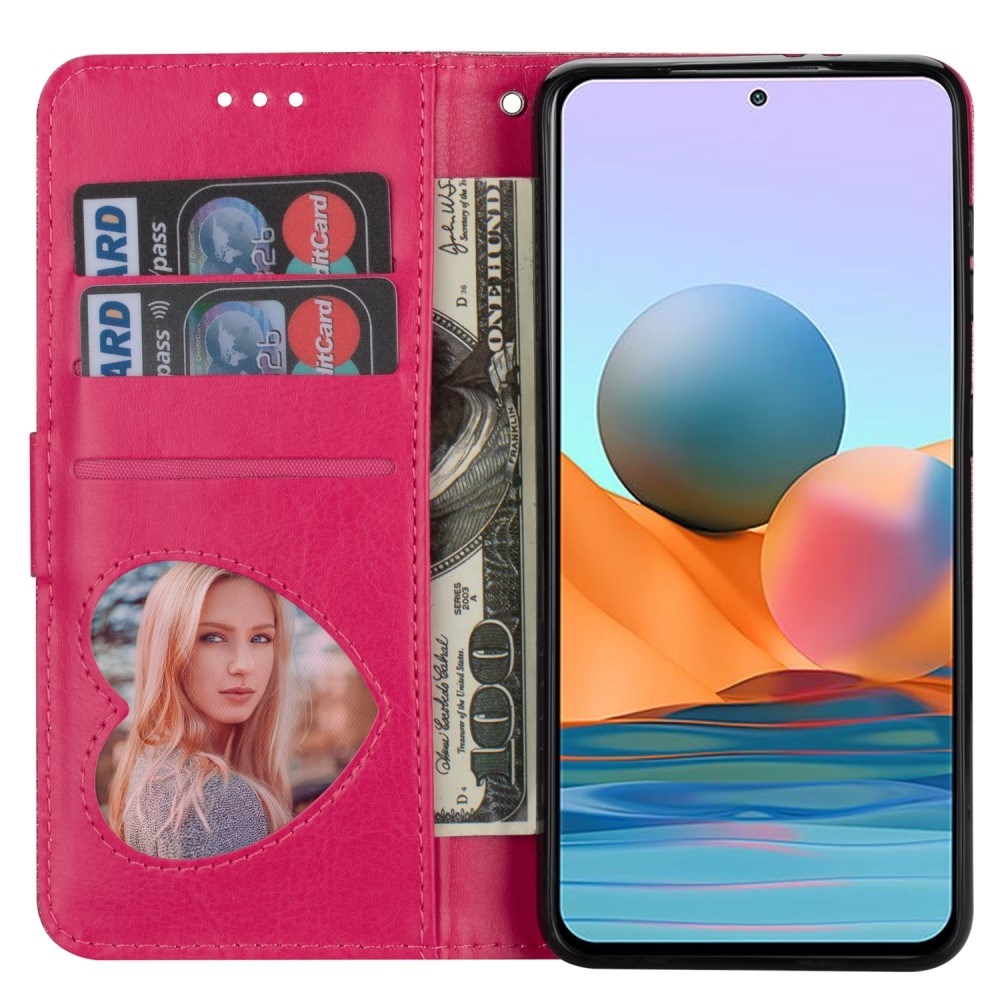EIDERWOOD - Samsung Galaxy A56 (5G) - Glimmer Flip Cover m. Lynlåslomme & Ståfunktion - Pink