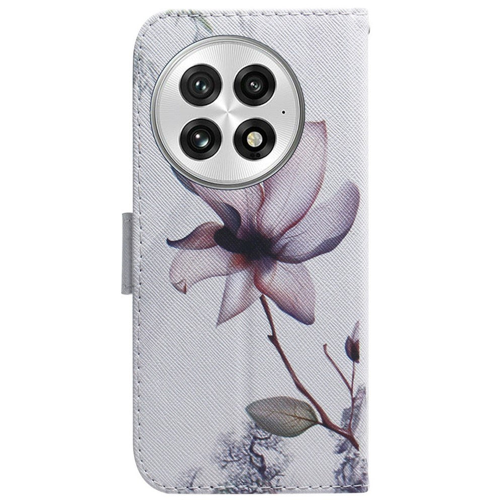 EIDERWOOD - OnePlus 13 - Kunstlæder Flip Cover m. Motiv - Blomst