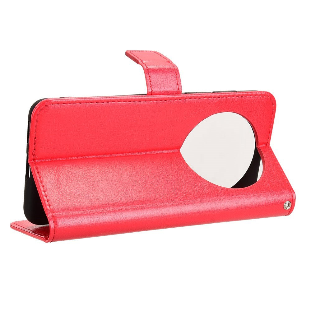 EIDERWOOD - Huawei Mate 70 Pro+ / 70 Pro - Kunstlæder Flip Cover m. Strop - Rød