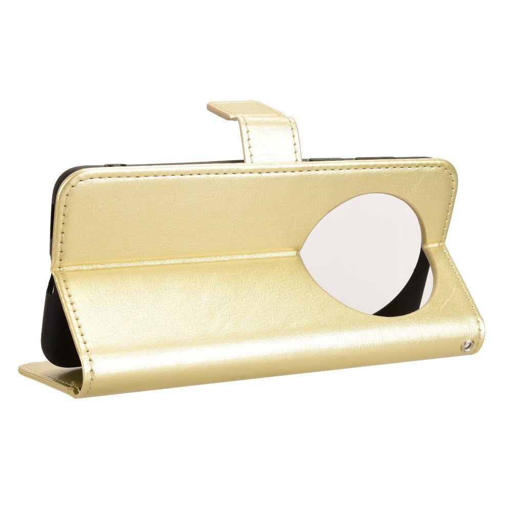 EIDERWOOD - Huawei Mate 70 Pro+ / 70 Pro - Kunstlæder Flip Cover m. Strop - Guld