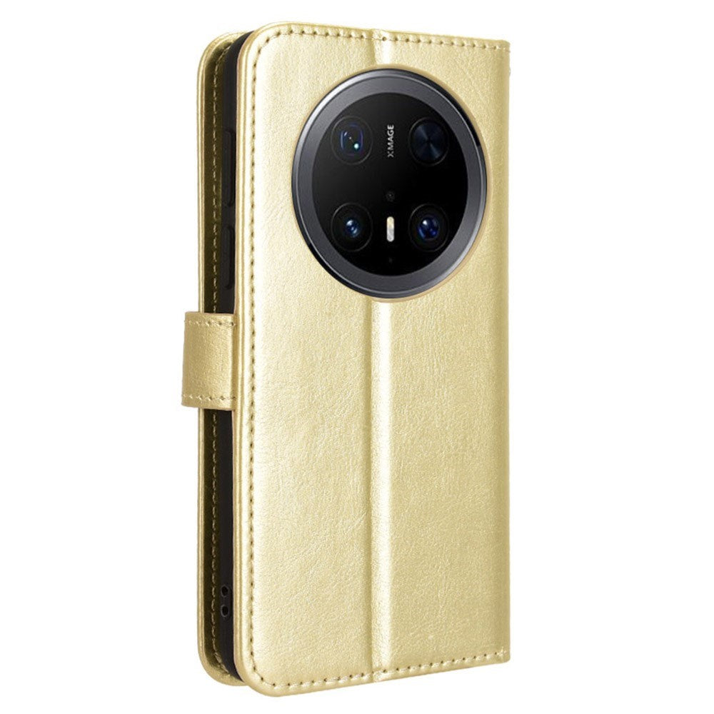 EIDERWOOD - Huawei Mate 70 Pro+ / 70 Pro - Kunstlæder Flip Cover m. Strop - Guld