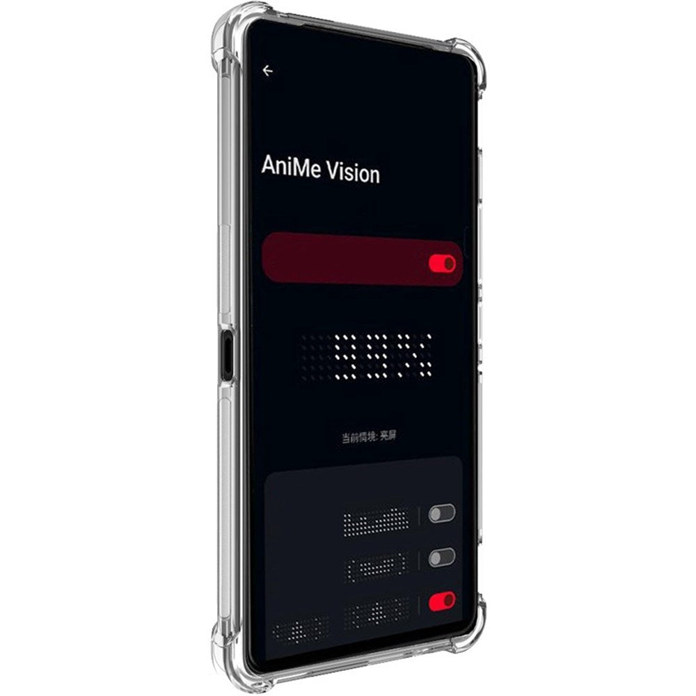 Asus ROG Phone 9 (5G) / 9 Pro (5G) - IMAK - Fleksibelt Plastik Bagside Cover - Gennemsigtig