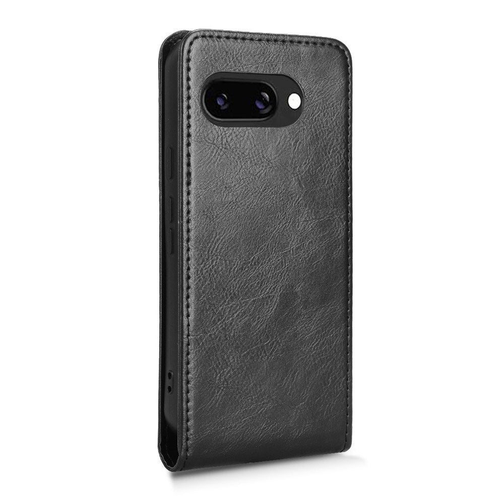 EIDERWOOD - Google Pixel 9a - Kunstlæder Flip Cover m. Kortlomme - Sort