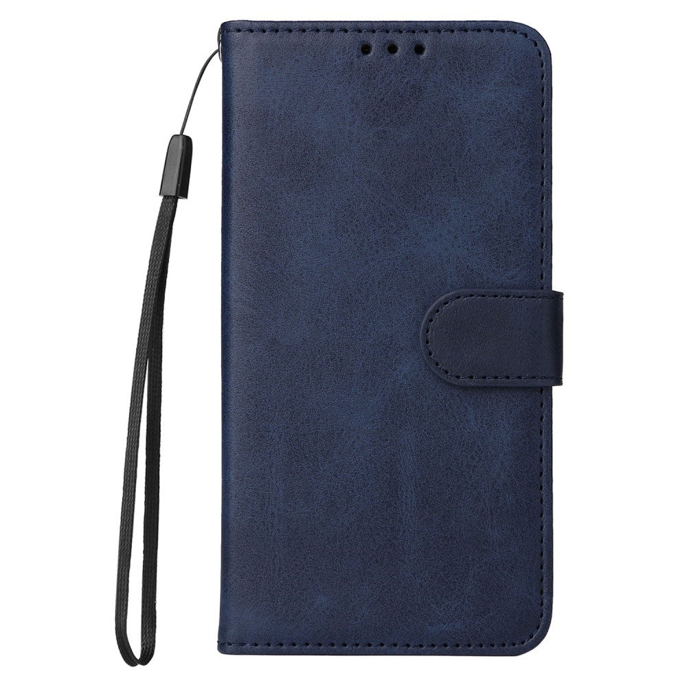 EIDERWOOD - Honor Magic7 Lite Kunstlæder Flip Cover m. Strop - Blå