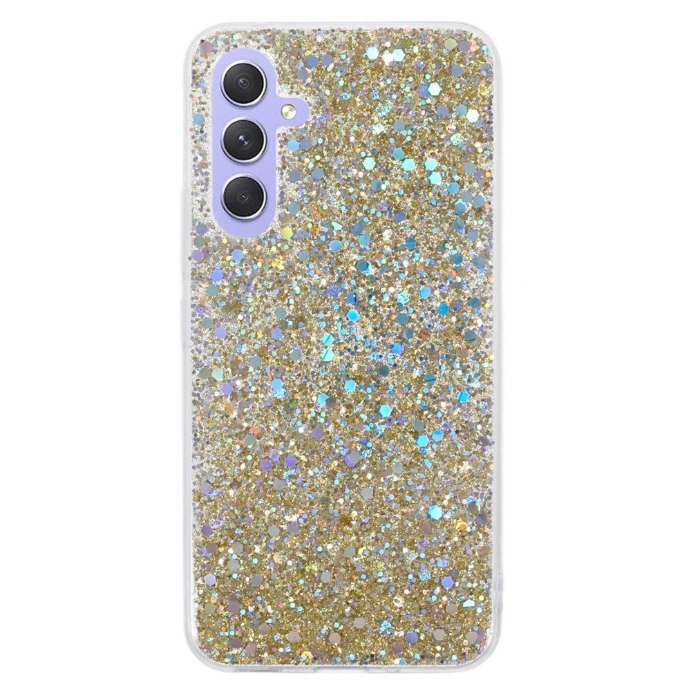 EIDERWOOD - Samsung Galaxy A26 (5G) - Fleksibelt Plastik Cover m. Glimmer - Guld