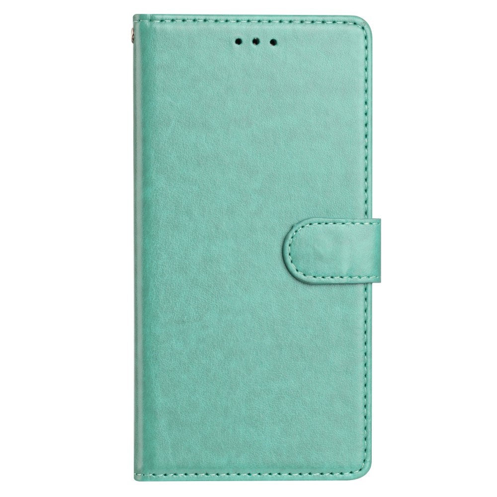 EIDERWOOD - Samsung Galaxy A26 (5G) - Kunstlæder Flip Cover m. Strop - Grøn