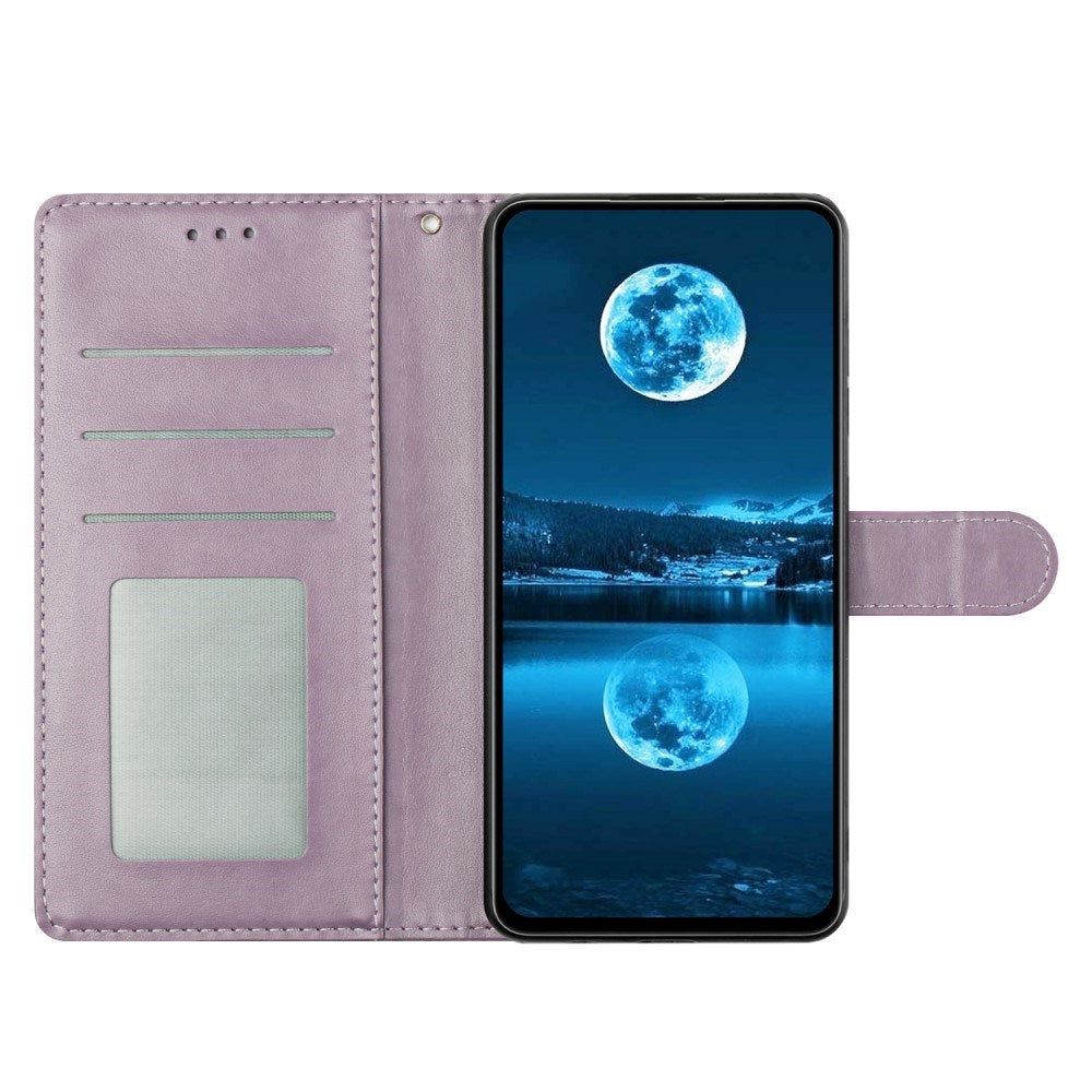 EIDERWOOD - Samsung Galaxy A56 (5G) - Kunstlæder Flip Cover m. Strop - Lilla