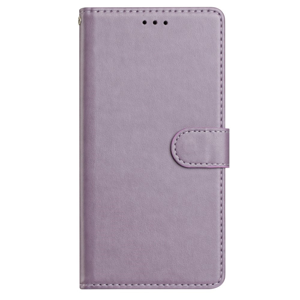EIDERWOOD - Samsung Galaxy A56 (5G) - Kunstlæder Flip Cover m. Strop - Lilla