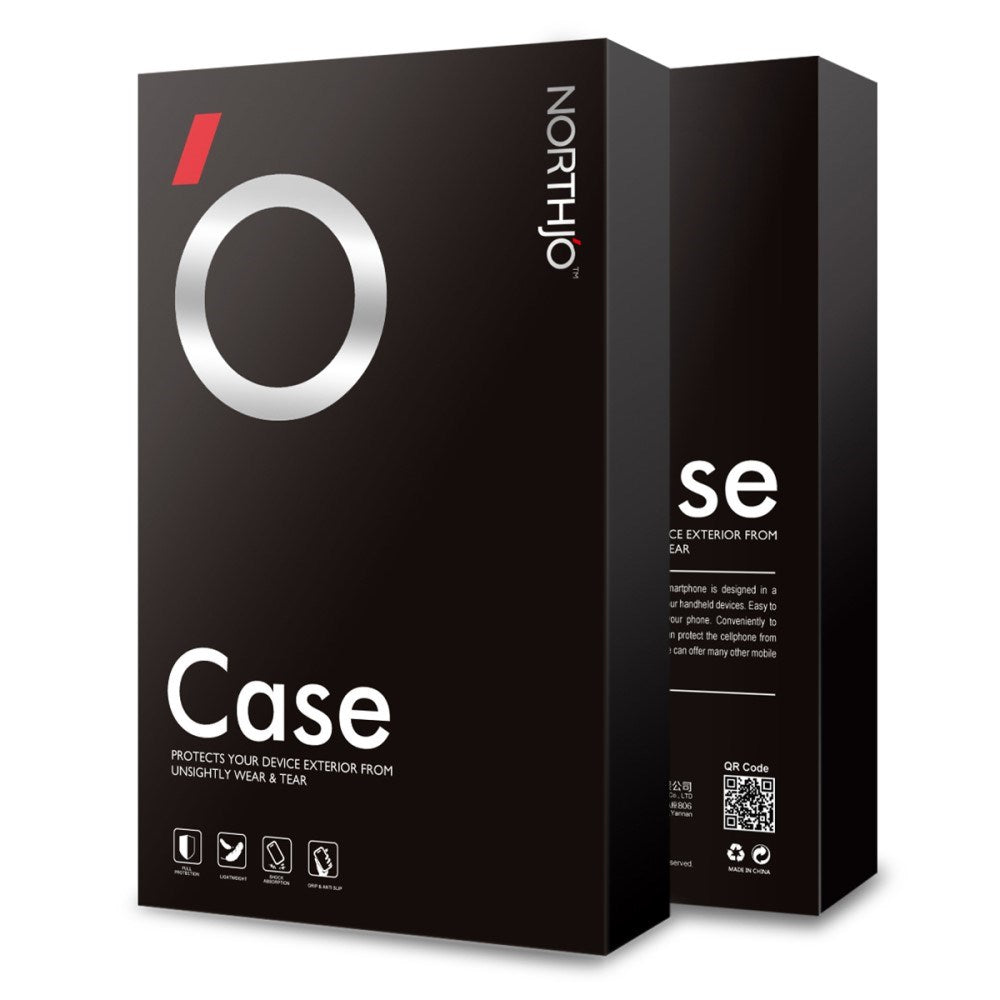 NORTHJO Samsung Galaxy A26 Cover & Skærmbeskyttelse – Holdbar og Fleksibel Beskyttelse - Gennemsigtigt