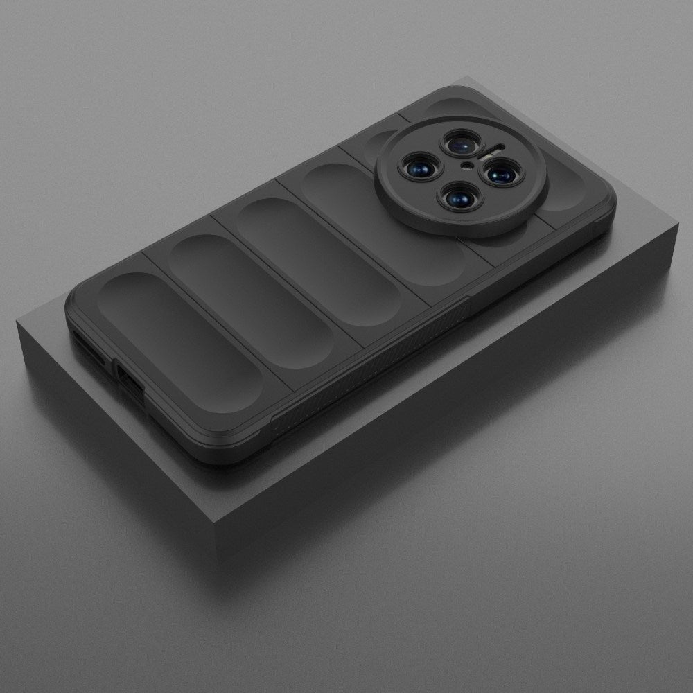 EIDERWOOD Huawei Mate 70 Fleksibelt Plastik Mobil Cover - Sort