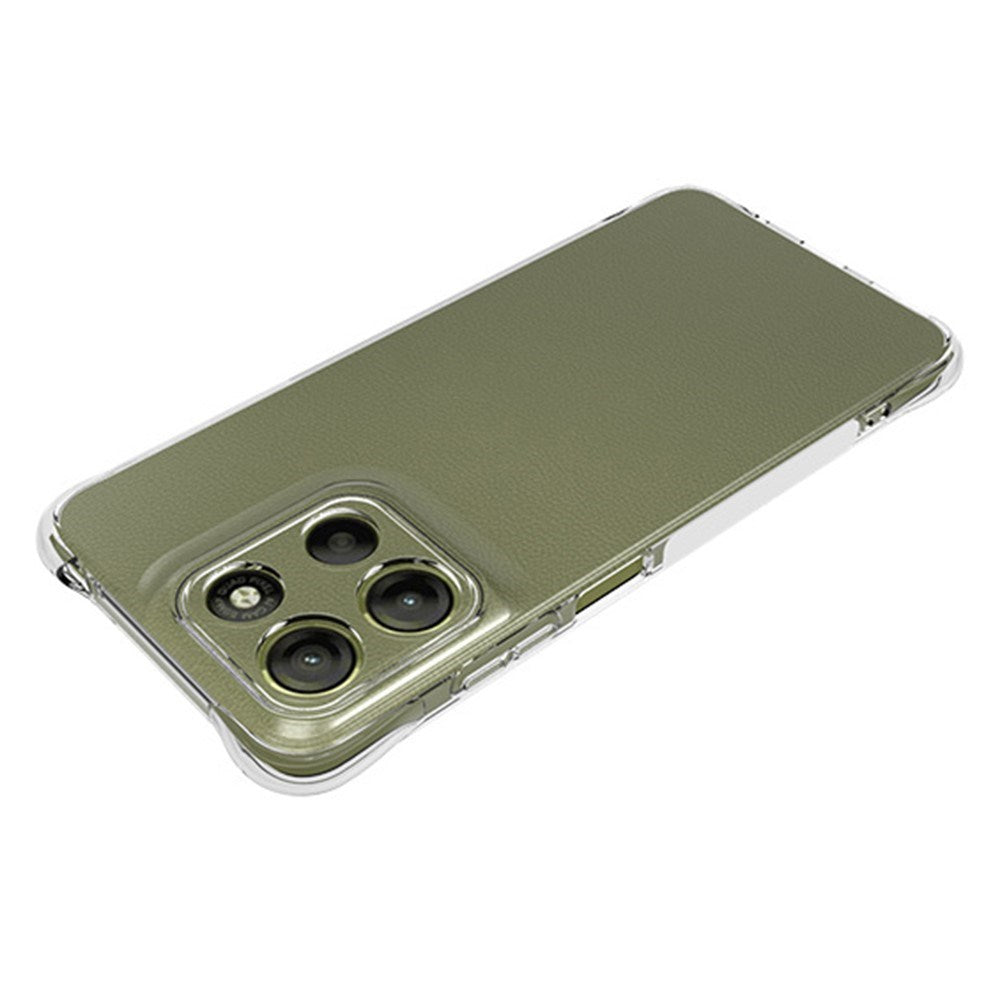 EIDERWOOD Motorola Moto G15 4G Beskyttelsescover i Fleksibelt Plast - Gennemsigtig