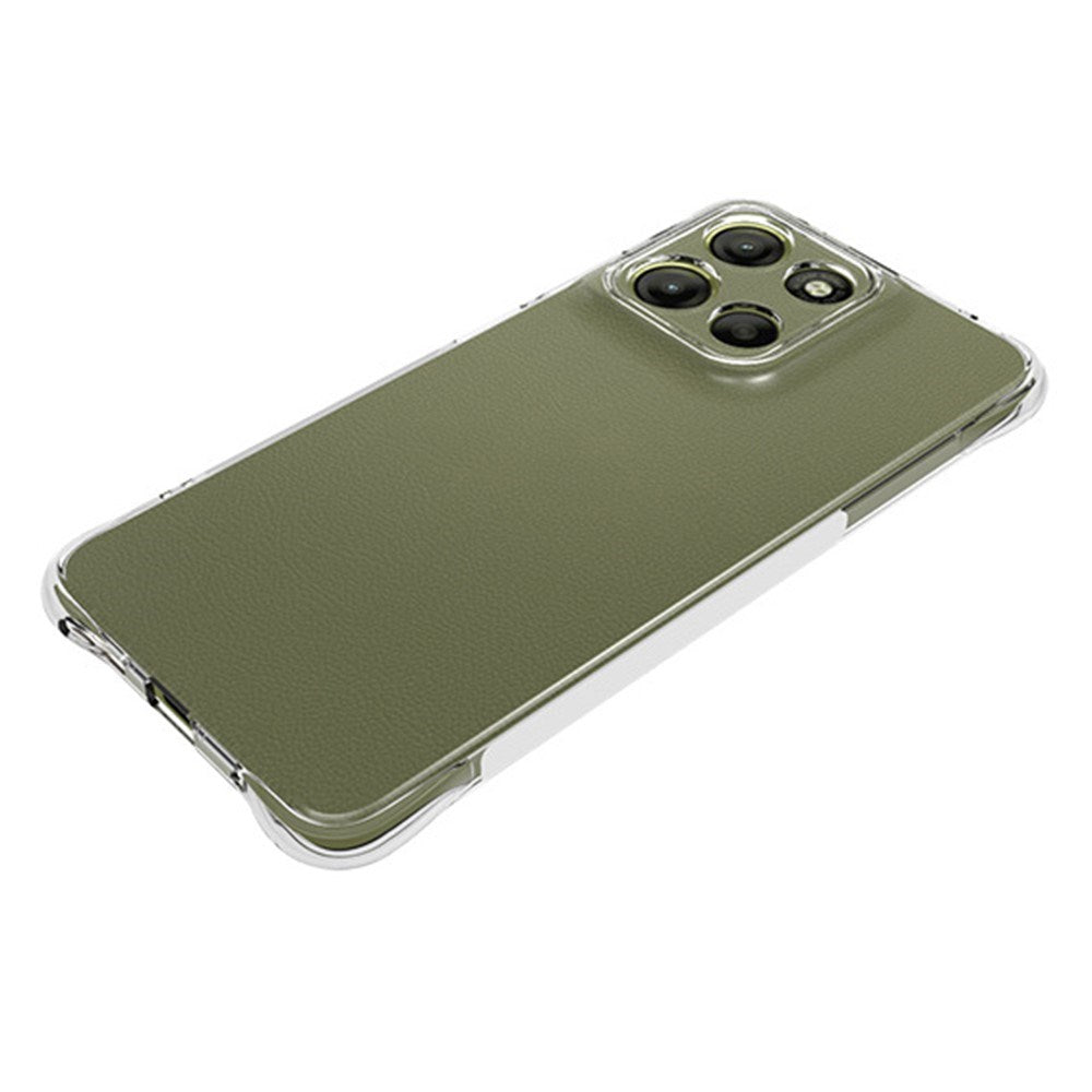 EIDERWOOD Motorola Moto G15 4G Beskyttelsescover i Fleksibelt Plast - Gennemsigtig