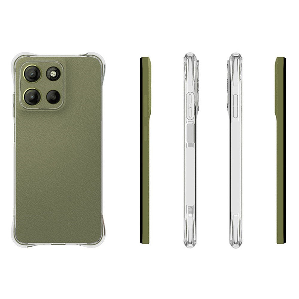 EIDERWOOD Motorola Moto G15 4G Beskyttelsescover i Fleksibelt Plast - Gennemsigtig