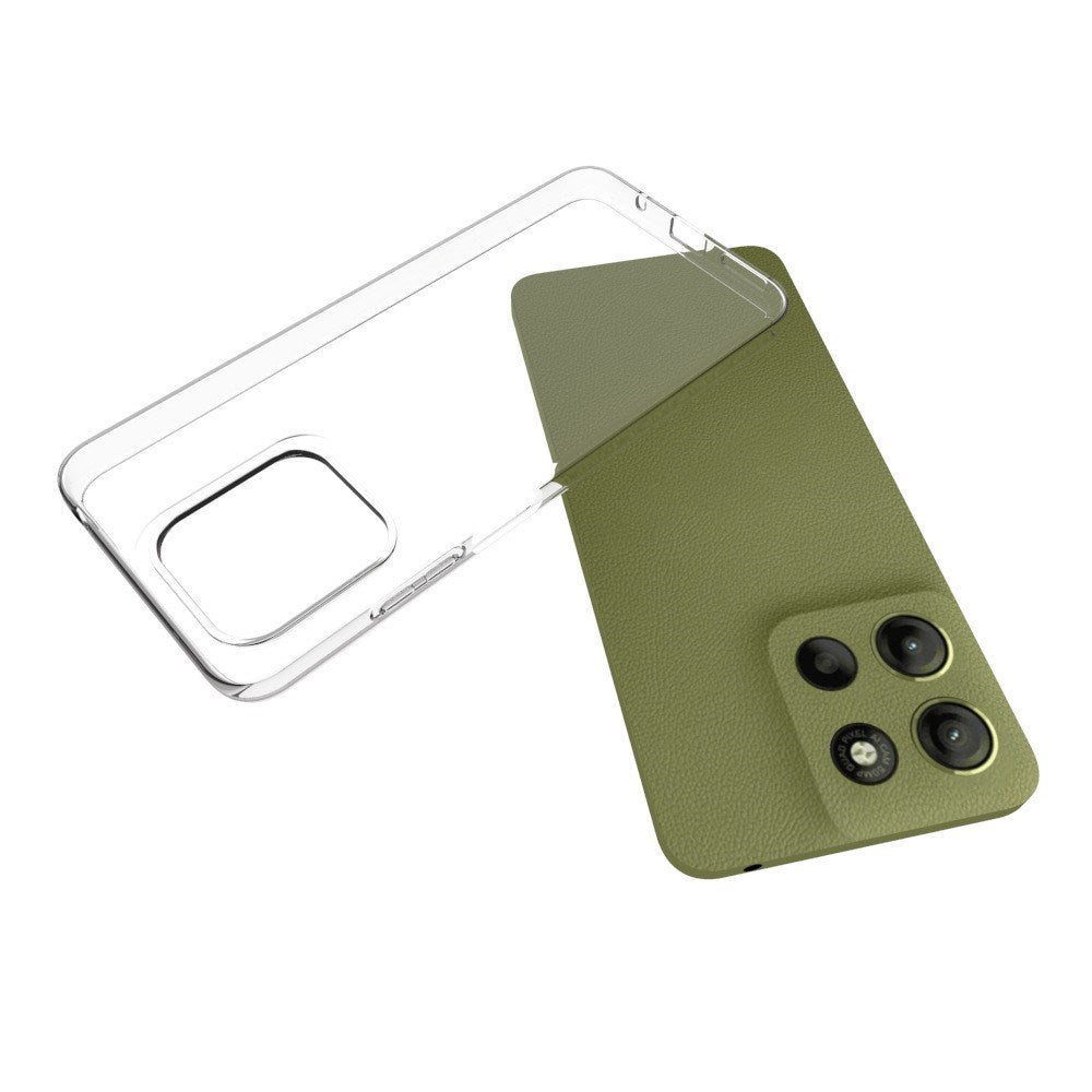 EIDERWOOD - Motorola Moto G15 - Fleksibelt Plastik Mobil Cover - Gennemsigtig