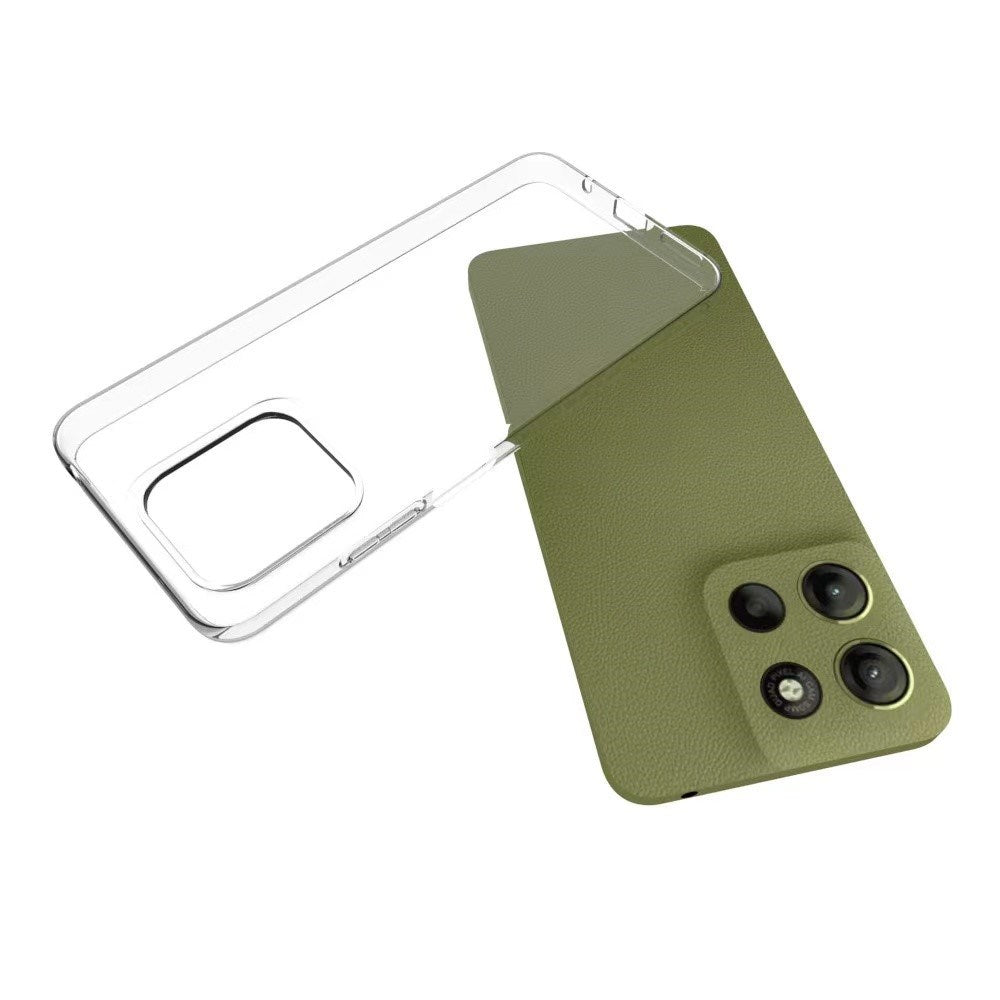 EIDERWOOD - Motorola Moto G15 - Fleksibelt Plastik Cover - Gennemsigtig