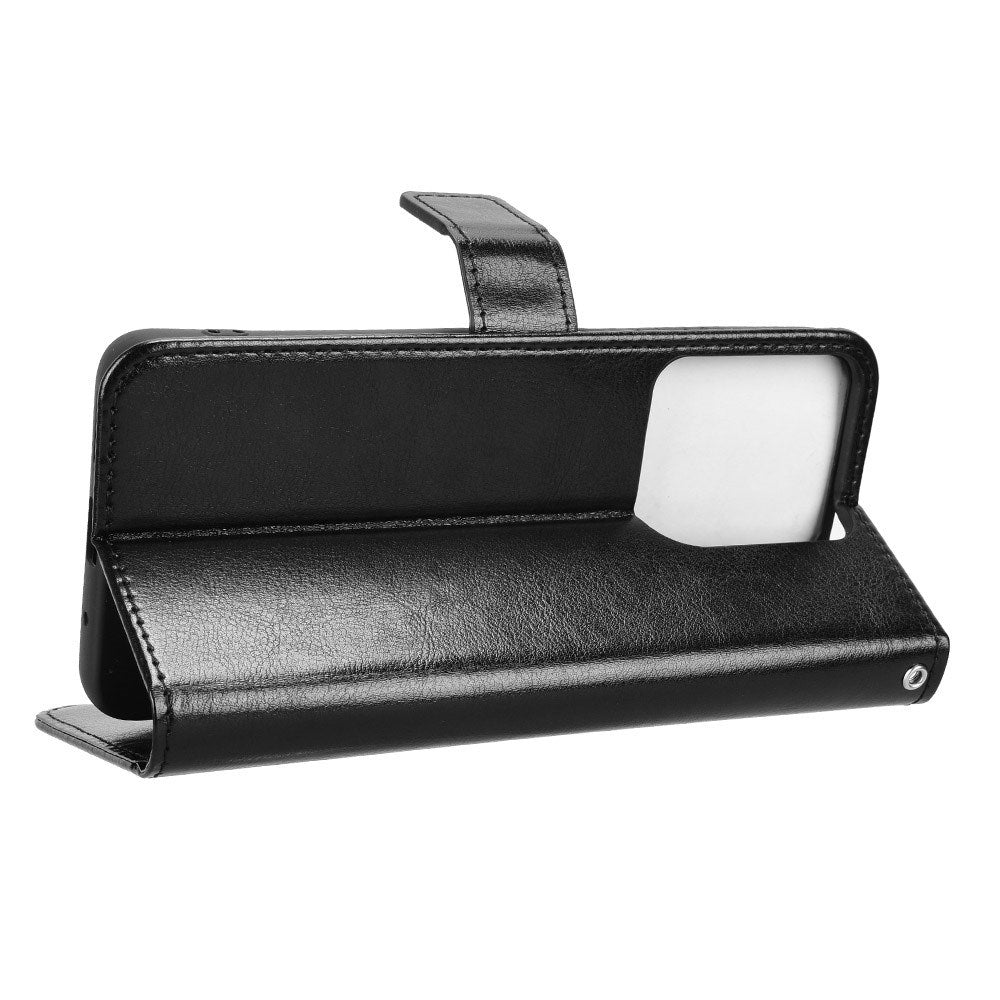 EIDERWOOD - Motorola Moto G17 Power / G17 / G15 Power / G15 - Kunstlæder Flip Cover m. Strop - Sort
