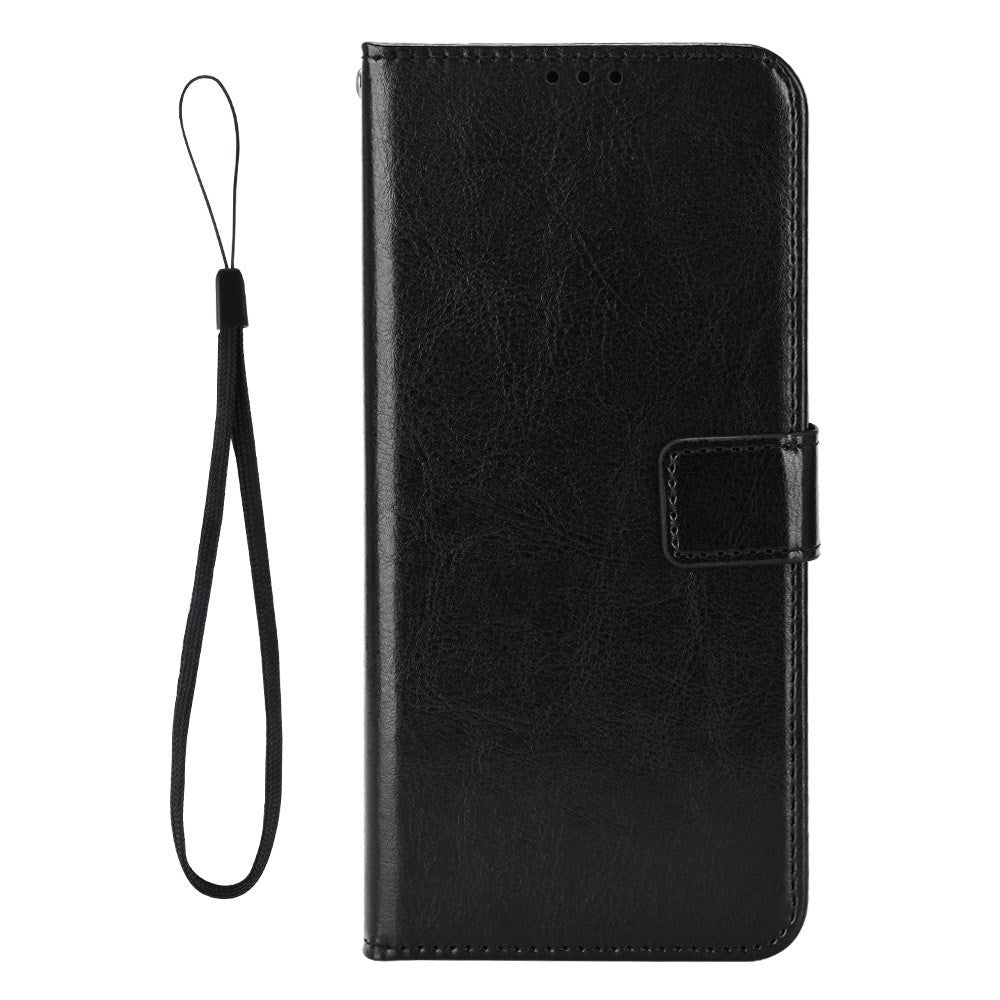 EIDERWOOD - Motorola Moto G17 Power / G17 / G15 Power / G15 - Kunstlæder Flip Cover m. Strop - Sort
