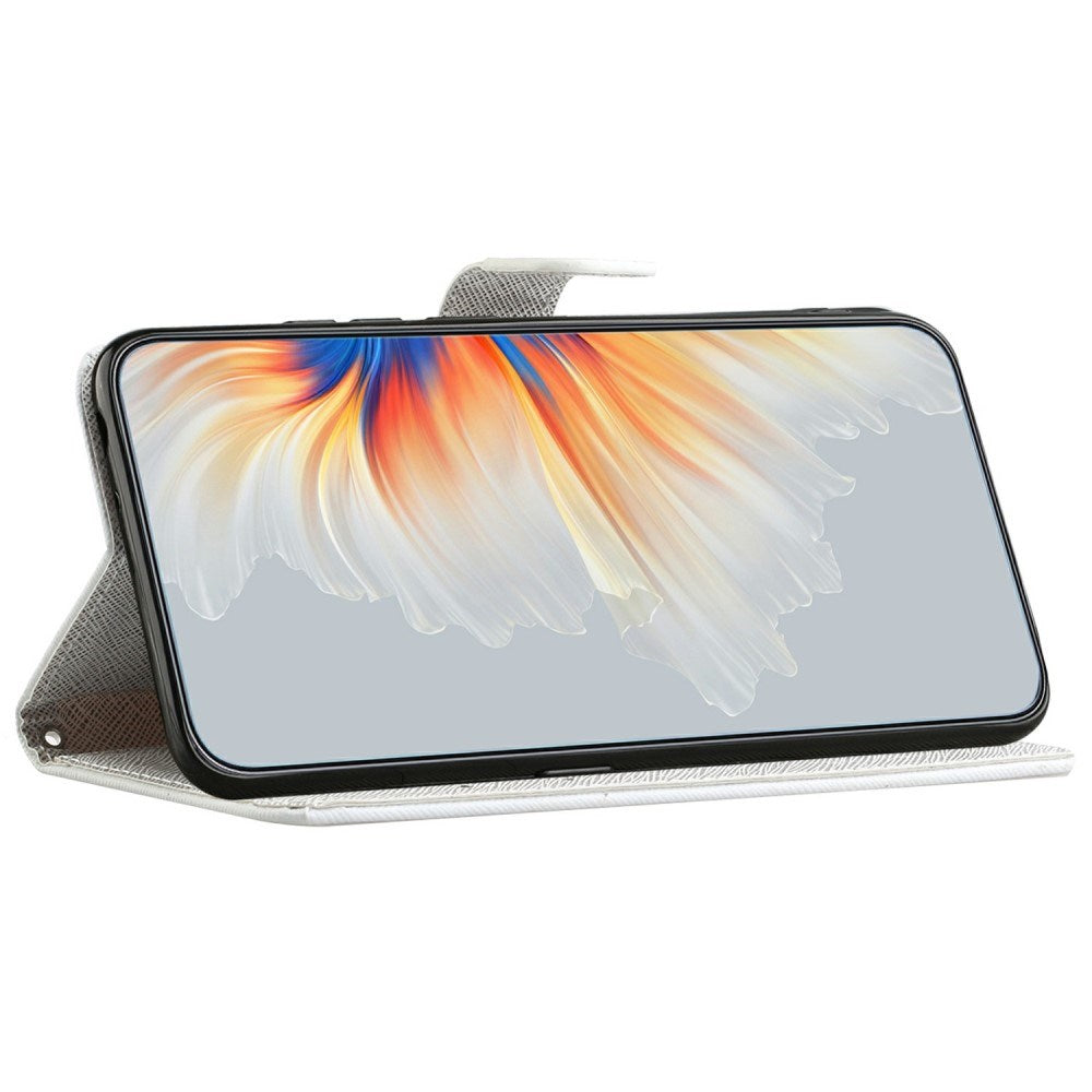 EIDERWOOD - Motorola Moto G17 Power / G17 / G15 Power / G15 - Kunstlæder Flip Cover m. Motiv - Blomst / Sommerfugl