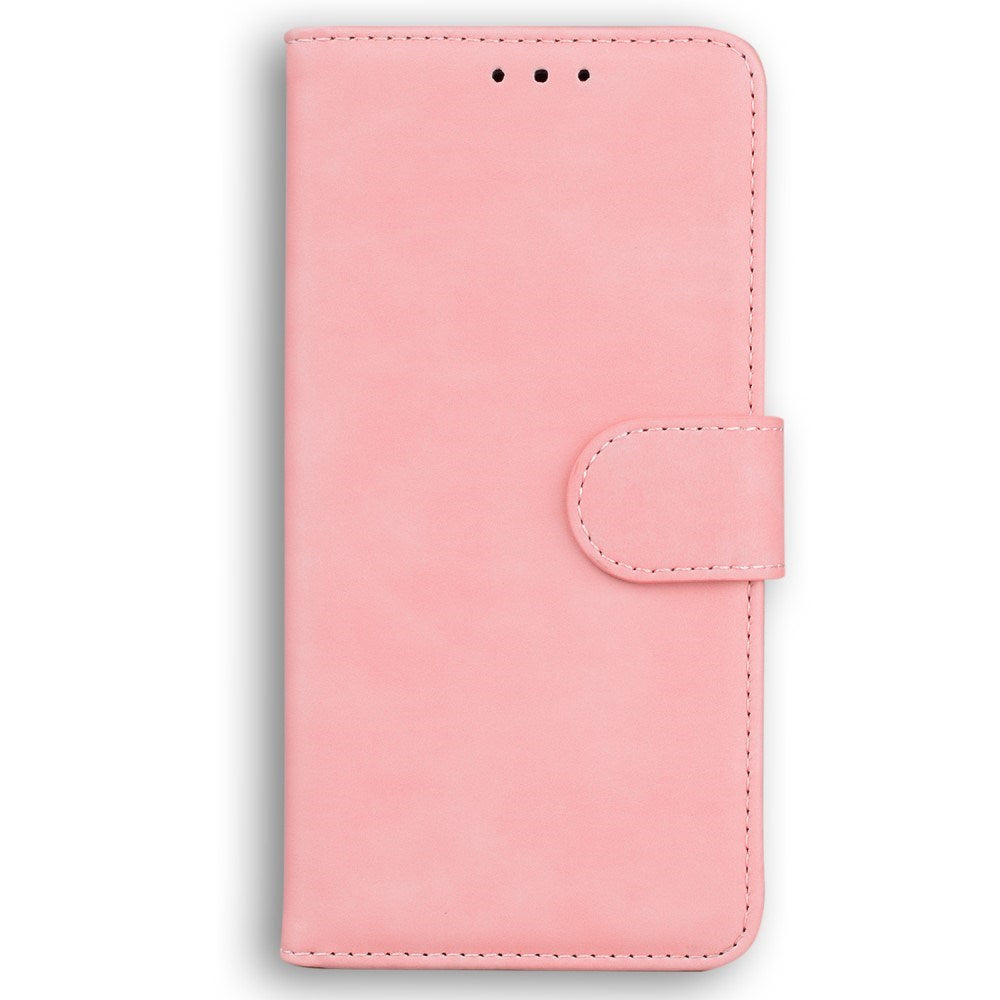 EIDERWOOD - Motorola Moto G17 Power / G17 / G15 - Kunstlæder Flip Cover m. Kortholder & Ståfunktion - Lyserød