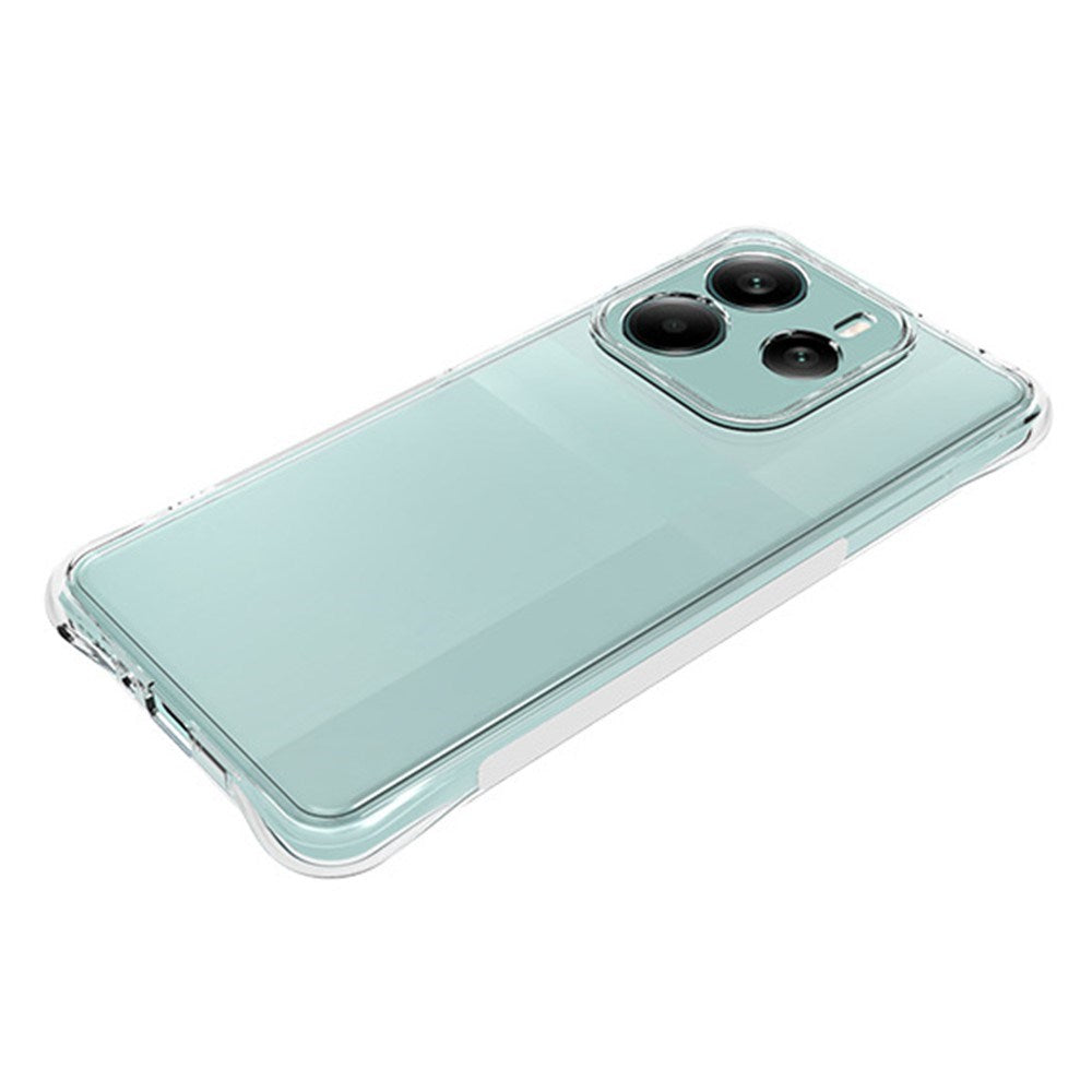 EIDERWOOD - Xiaomi Redmi Note 14 (5G) - Plastik Cover m. Stødabsorberende Hjørner - Gennemsigtig