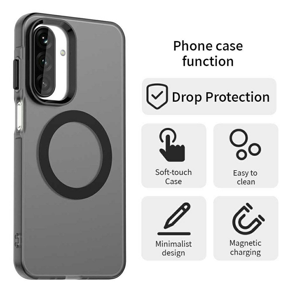 EIDERWOOD Samsung Galaxy A26 5G Cover Anti Drop og MagSafe - Sort