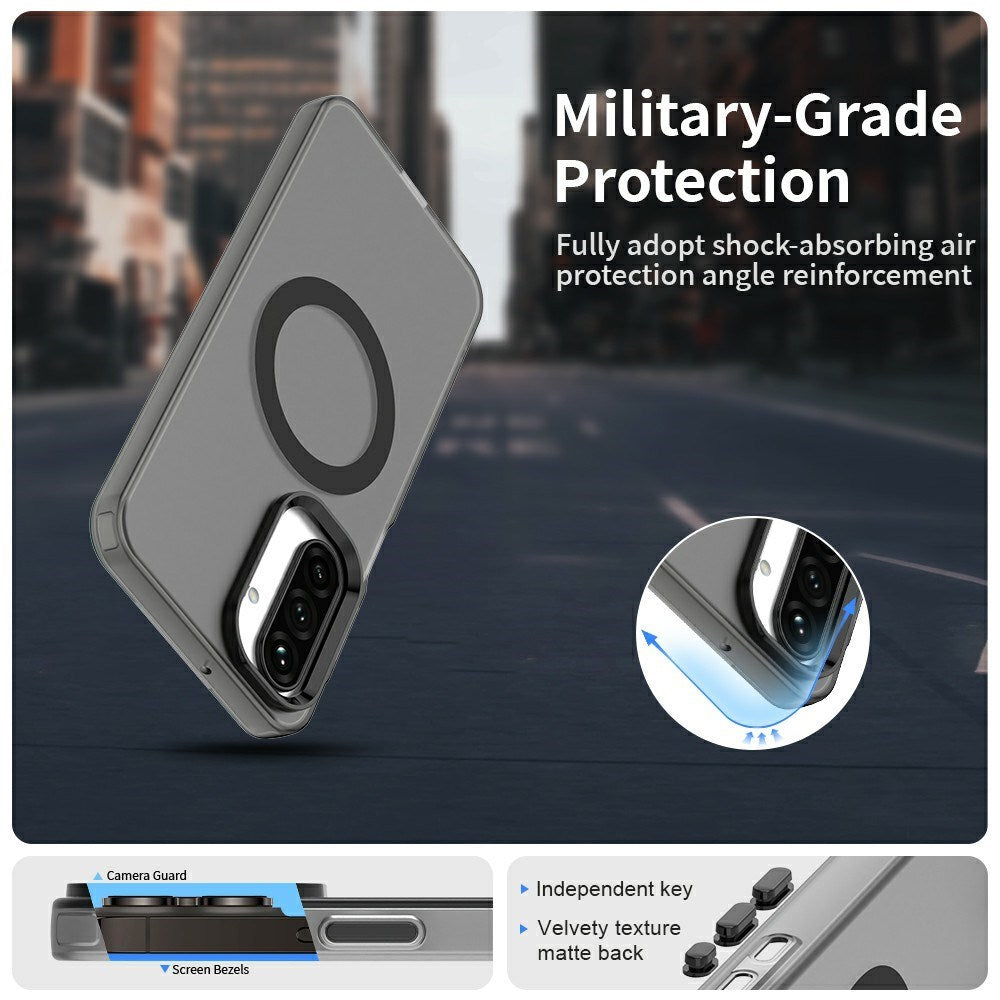 EIDERWOOD Samsung Galaxy A26 5G Cover Anti Drop og MagSafe - Sort