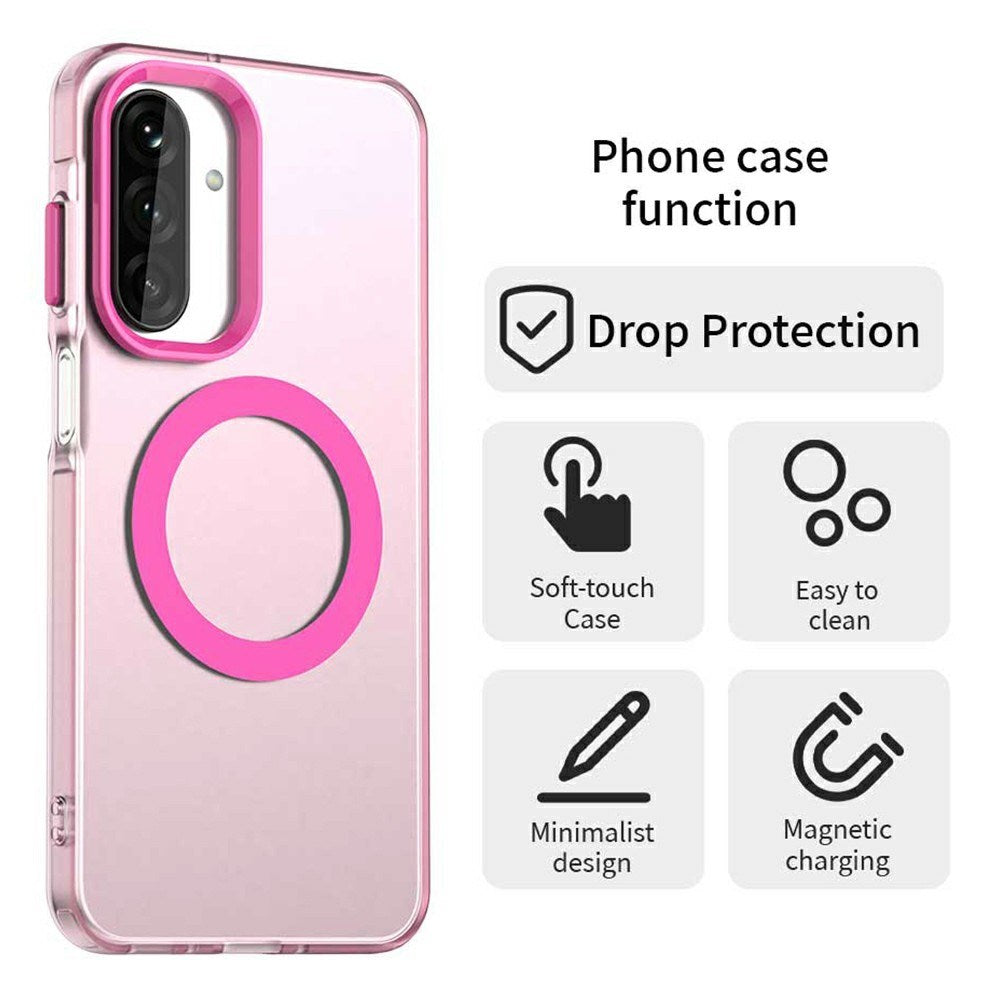 EIDERWOOD Samsung Galaxy A26 5G Cover Anti Drop og MagSafe - Lyserød