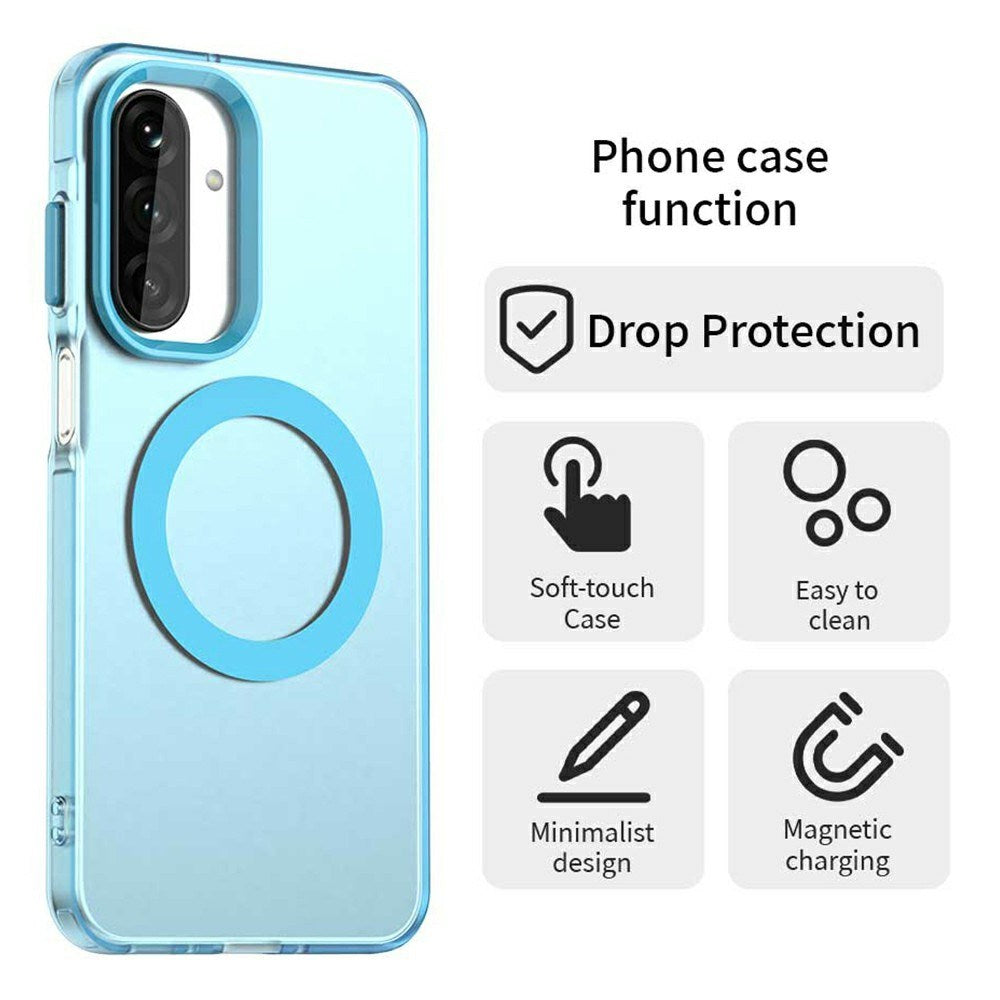 EIDERWOOD Samsung Galaxy A26 5G Cover Anti Drop og MagSafe - Blå