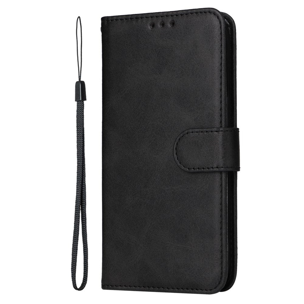 EIDERWOOD - Realme 14X (5G) / C75 Kunstlæder Flip Cover m. Strop - Sort