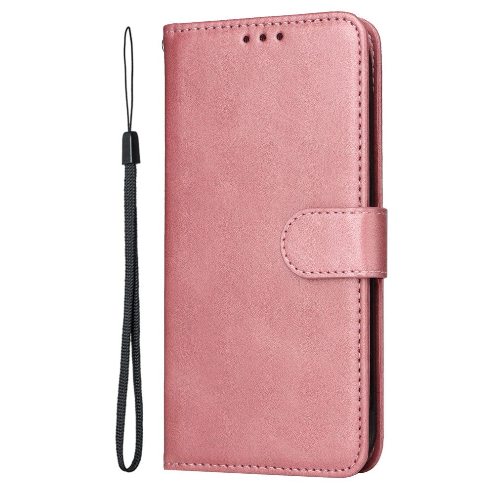 EIDERWOOD - Realme 14X (5G) / C75 Kunstlæder Flip Cover m. Strop - Lyserød